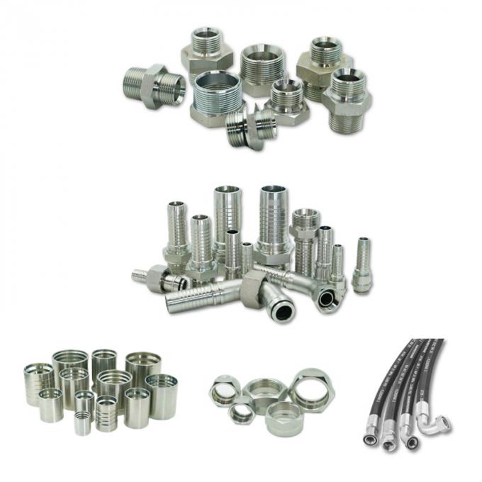 Made in China Stainless Steel SAE 90° Elbow Flange 6000 Psi Hydraulic Hose Connector Factory