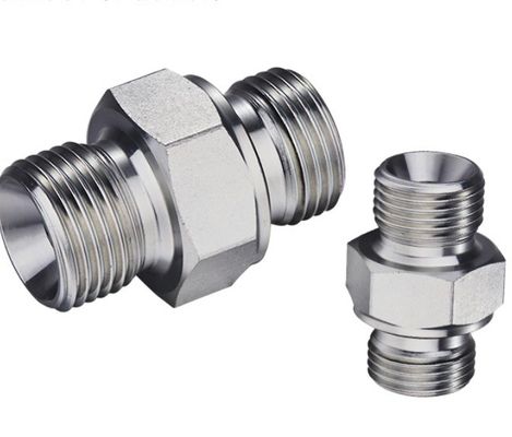 60 degrés cône intérieur ou hexagone face combinée joint de laveuse Bsp connecteur adaptateur hydraulique