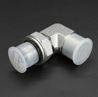 2024 Bsp réglable mâle 90 degrés coude raccords hydrauliques adaptateurs pour les conduites Connectez