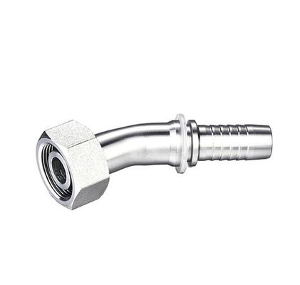 20441 acier au carbone Ss 45 degrés coude femme métrique tuyau hydraulique adaptateur de tuyau