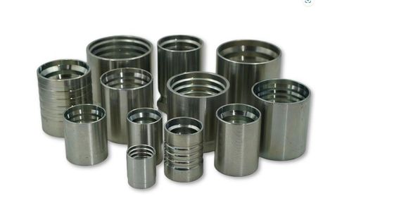 Ferrule de tuyau hydraulique en acier inoxydable rond raccords Ferrule terminale pour haute pression