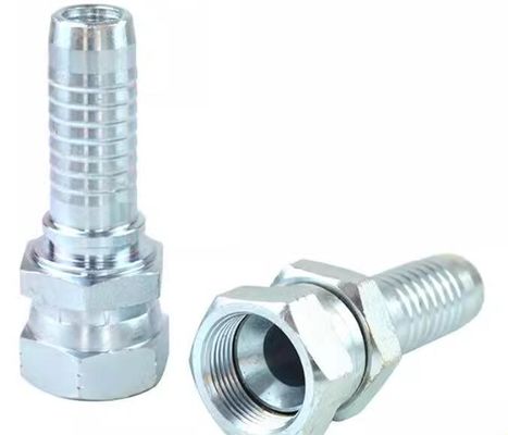 Longue durée de vie avantage Jic raccords hydrauliques adaptateurs en acier inoxydable