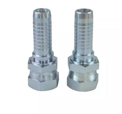 Jic Standard Thread Femme 37 degrés cône droit hydraulique à tuyau réutilisable