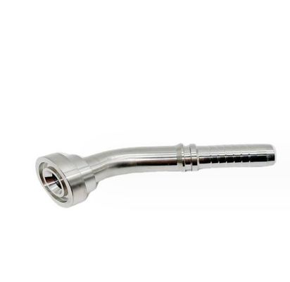 Les pièces de raccordement pour les tuyaux hydrauliques en acier inoxydable de 1/4&quot; 6000 psi 45 coude