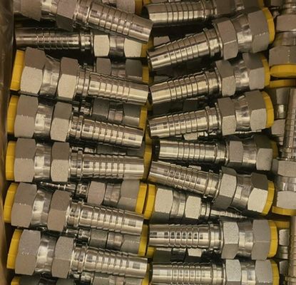 Jic Bsp Metric SAE Parker Standard Fitting de tuyau de bride avec hydraulique