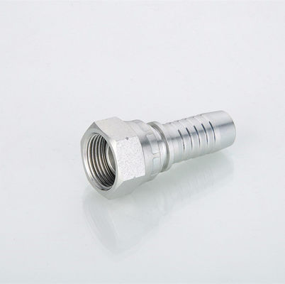 Acier inoxydable 3/4 cuillère à soupe Elbow Swivel Hydraulique tuyau métrique cône à 90 degrés