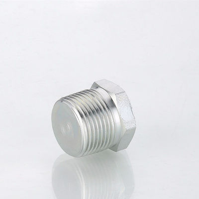 Acier inoxydable 3/4 cuillère à soupe Elbow Swivel Hydraulique tuyau métrique cône à 90 degrés