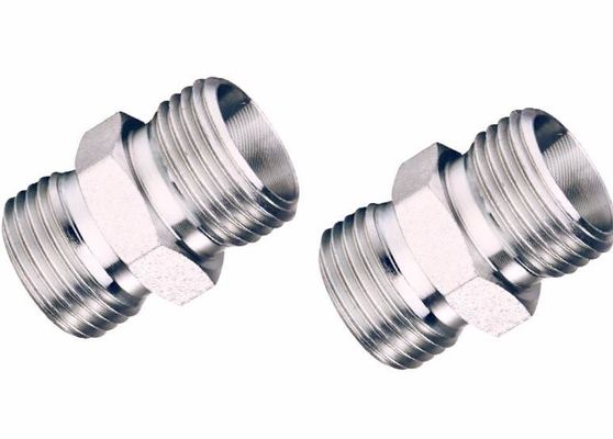 JIC en acier inoxydable Adaptateurs féminins pour les conduites hydrauliques des excavatrices