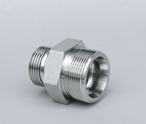 Acier inoxydable 1cm-Wd Adaptateurs de tubes de connecteur de type ferrule à morsure