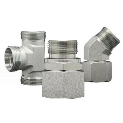 1CB Bsp Thread O-Ring Plane Sealing Hydraulique Adaptateur de connecteur à joints pivotants Modèle N° 1CB