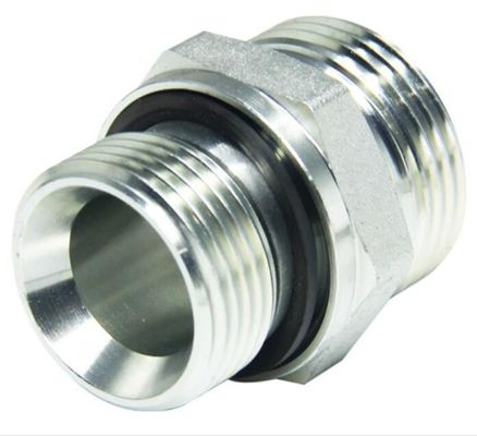 Adaptateur de tuyau hydraulique en acier inoxydable standard JIS Adaptateur métrique Bsp pour l'industrie