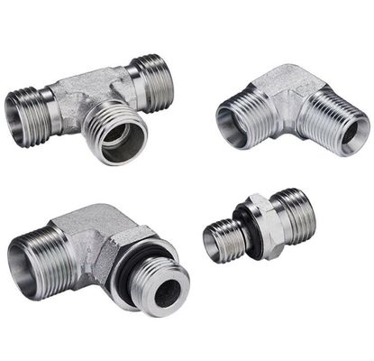 Adaptateurs de tee en acier inoxydable Bsp NPT avec tête hexagonale B2B