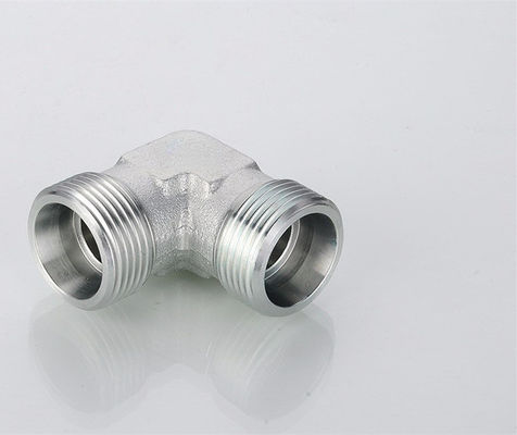 Adaptateur en acier inoxydable galvanisé réutilisable pour tuyau hydraulique métrique et américain