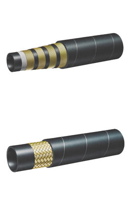 Capacité de l'industrie Hydraulique un fil d'acier tressé tuyau à huile en caoutchouc En8531t/DIN200221sn