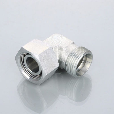 Adaptateur de tube à coude en acier au carbone moyen à 90 degrés
