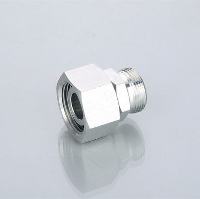 Adaptateur de tube de réducteur de tôle galvanisée avec écrous pivotants en acier au carbone
