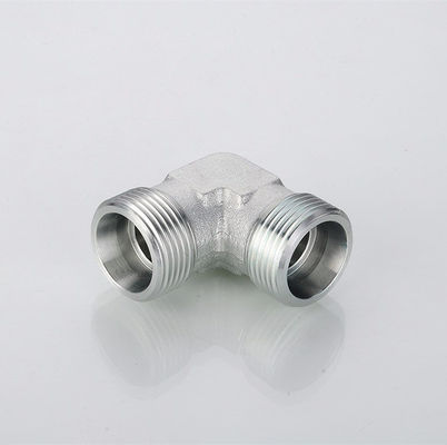 Tuyau hydraulique de type morsure en acier au carbone moyen à 90 degrés, monté 1c9/1d9 avec Good