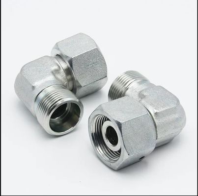 Les lignes de tuyauterie connectent Parker 90 degrés réducteur de coude Adaptateur de tube avec écrous pivotants Lourd 6S-38S raccord hydraulique soudé