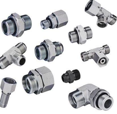 OEM DIN raccords de tubes Bsp boutons de fil avec joints d'étanchéité 1cg Adaptateur hydraulique