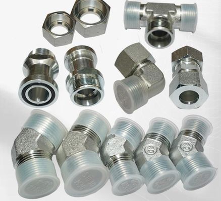 NPT/ JIC/ SAE/ Bsp/ Connecteurs de tubes hydrauliques métriques raccords 2C9 pour tôles galvanisées