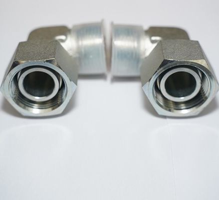 Pièces de tuyauterie hydraulique en acier inoxydable à 90 degrés 2c9 OEM pour haute température