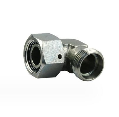 Coupe avantageuse à travers OEM 90 degrés Elbow tube hydraulique équipé d'une écrousse pivotante 2c9