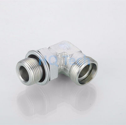 Adaptateur de tuyau à tête ronde haute pression raccords de tuyau hydraulique réutilisables Jic Bsp métrique