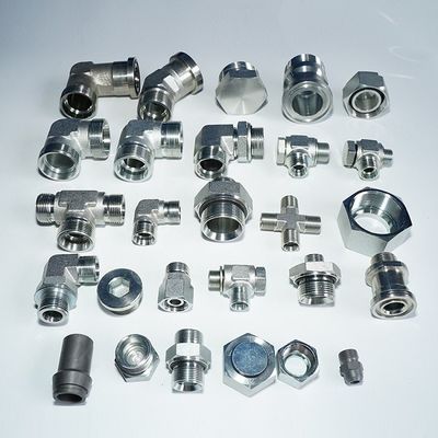 Adaptateurs de tee personnalisables Bsp NPT Jic pour diverses applications