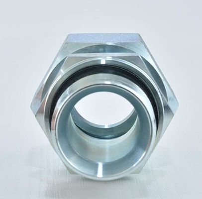 Adaptateur hydraulique métrique en tôle galvanisée pour raccords américains