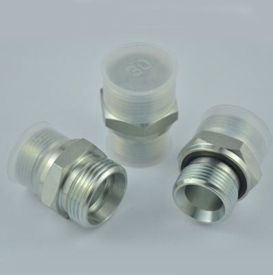 1CB 1dB Bsp Thread 60 degrés Cone Sealing Bonded Seal Stud End Metric Male Bite Tybe Tubes Fittings pour les lignes de tuyauterie