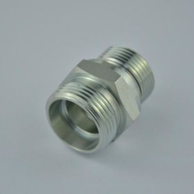 Lignes de tuyauterie connecter 1CB-18-12WD fil de couleur argentée connecteur adaptateur de tuyau hydraulique