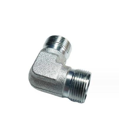 SAE Standard acier au carbone raccords hydrauliques de coude 1c9 1d9 fils mâles longue durée de vie
