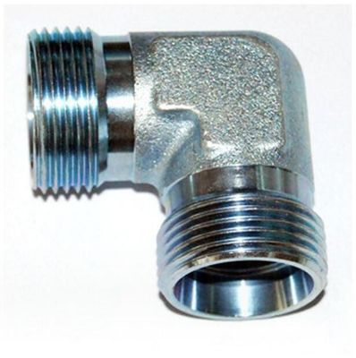Fittings hydrauliques de tuyaux à coude 1c9 1d9 Coude à fil mâle pour la connexion de conduites