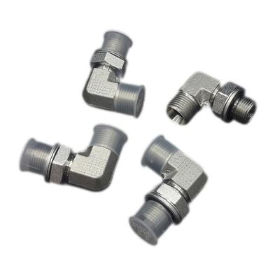Fermeture de face en acier inoxydable O-Ring 90 degrés Union 3/8 Coude Adapté Taille personnalisée