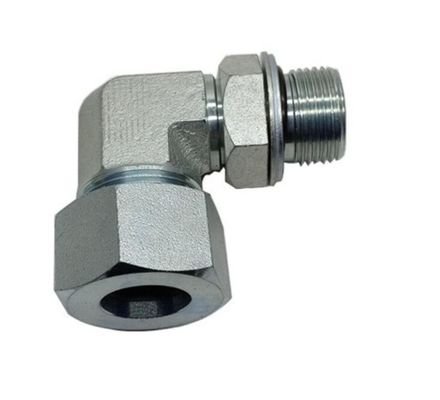 Les lignes de tuyauterie de connexion masculine connectent le tuyau hydraulique en caoutchouc