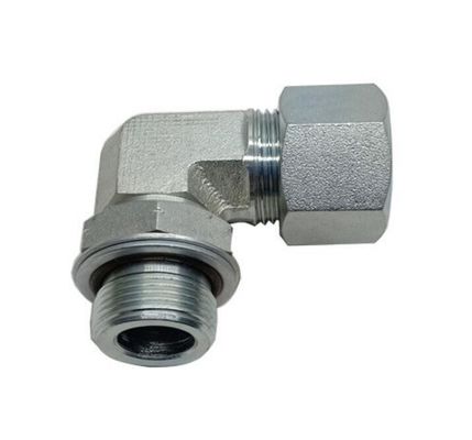 90 degrés de coude Bsp fil de fermeture de bout pour la connexion de Parker hydraulique tuyau d'installation