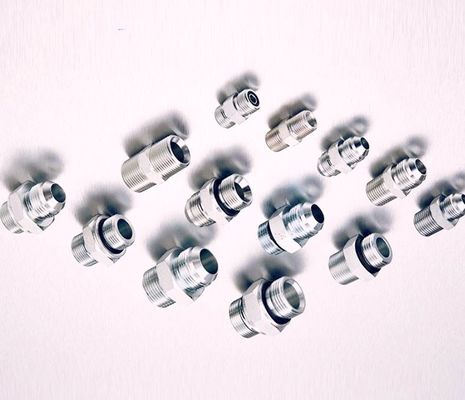Connexion féminine Parker Connecteur à tiges masculin Adaptateur hydraulique Adaptateur en acier Pièces d'assemblage