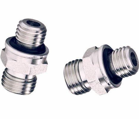 Jic Bsp raccords de tubes à tubes droits SAE raccords hydrauliques à tubes droits gonflés