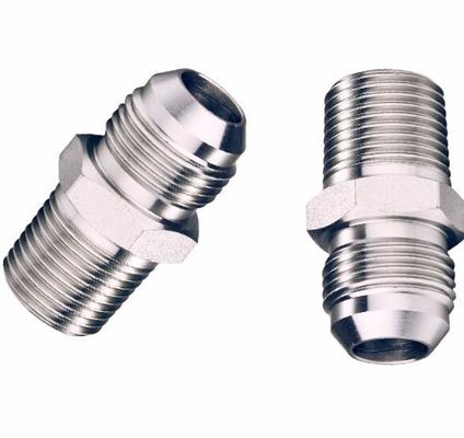 En acier au carbone hexagonal, fil extérieur droit Jic37 degrés fil joint de transition hydraulique