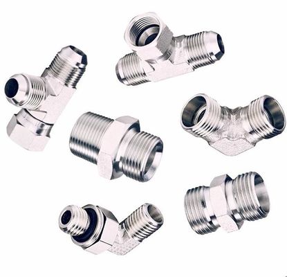 Adaptateur hydraulique pour acier inoxydable de la norme DIN