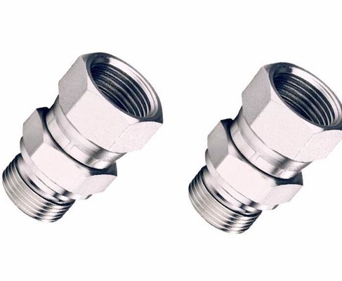 Adaptateur de tuyau hydraulique en tôle galvanisée