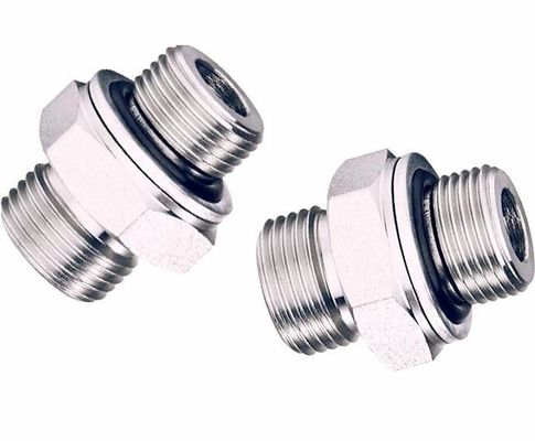 Pipe Lines OEM DIN métrique féminin 24 degrés cône O-Ring scellement avec type de tête hexagonale