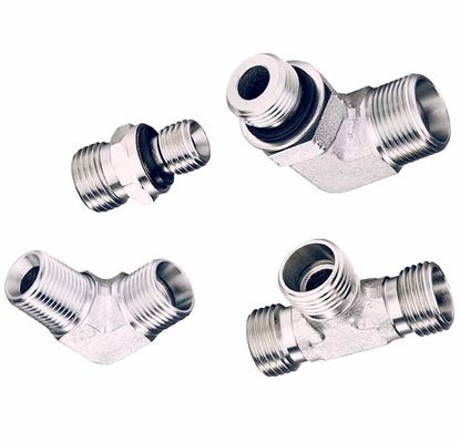 Pipe Lines OEM DIN métrique féminin 24 degrés cône O-Ring scellement avec type de tête hexagonale