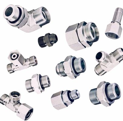 Pipe Lines OEM DIN métrique féminin 24 degrés cône O-Ring scellement avec type de tête hexagonale