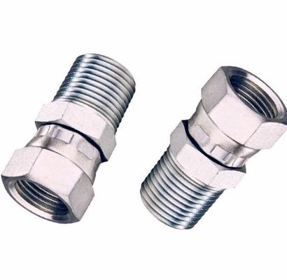 Adaptateur en acier inoxydable fileté NPT pour accessoires de tubes rotatifs