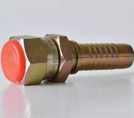Tête hexagonale type Jic Standard 3/4 connexion de tube mâle droit 316 Union en acier inoxydable