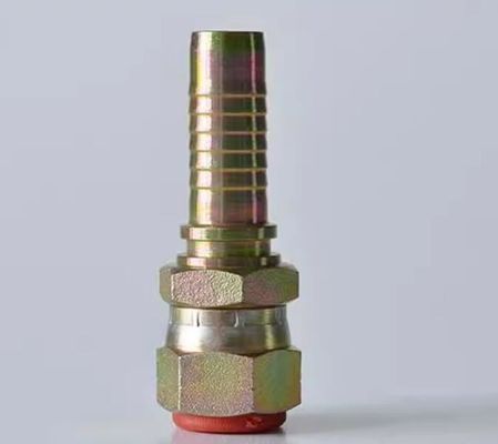 Jic Standard Pipe Lines Connecter les raccords de tuyaux hydrauliques en acier inoxydable pour les tuyaux féminins