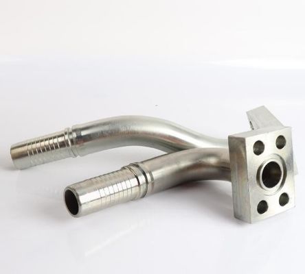 Pièces en acier inoxydable de la série lourde SAE et raccords hydrauliques pour tuyaux en acier inoxydable 87641