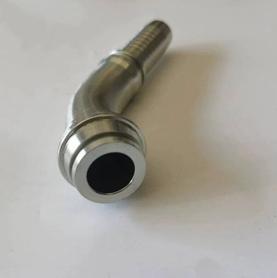 Pipe de raccordement en acier inoxydable 87641 pour tuyau hydraulique SAE 9000 Psi