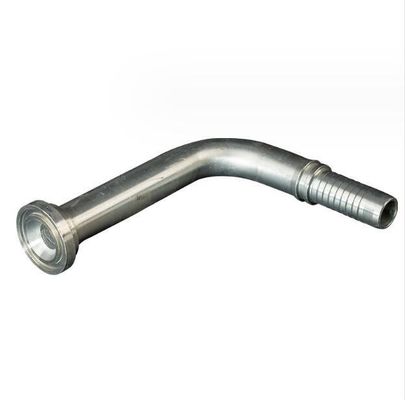 Accords de flange à coude en acier inoxydable à tête ronde 90 pour tuyau hydraulique 3000psi